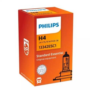 Lâmpada H4 24V 75/70 W Standard Essential - PHILIPS 1334224fc